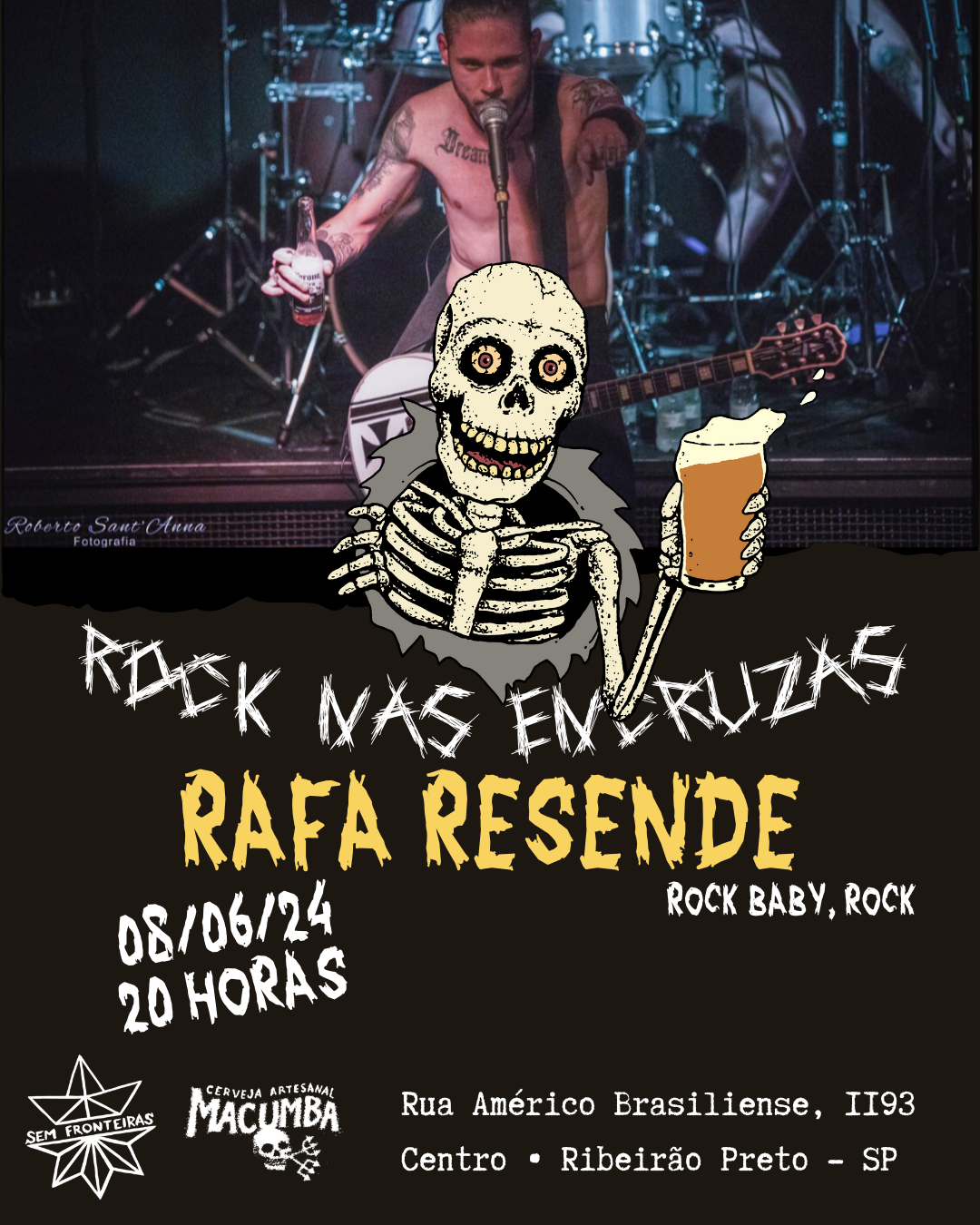 Rock nas encruzas com Rafa Resende.