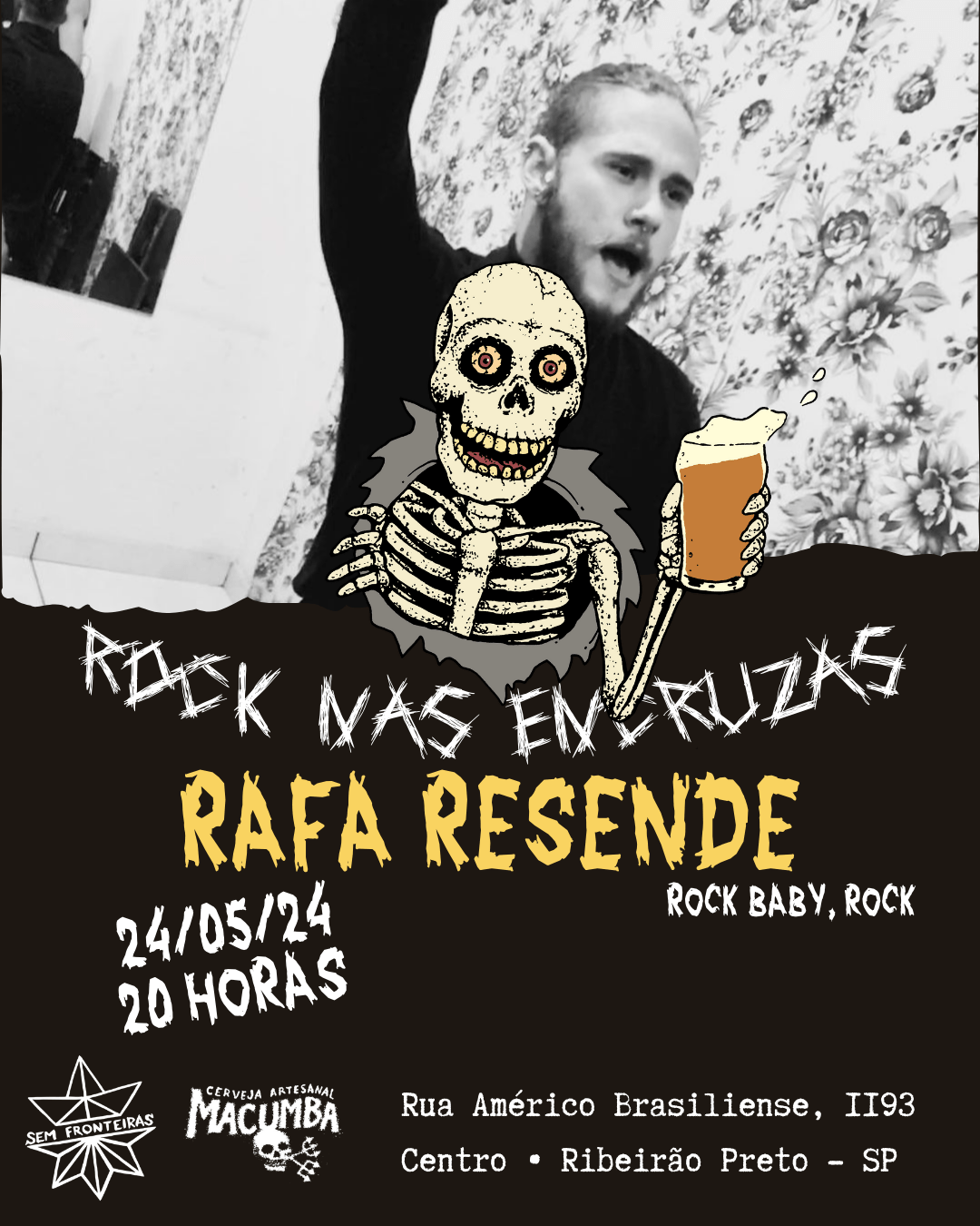 Rock nas encruzas com Rafa Resende.