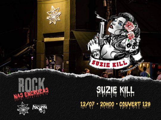 Rock nas encruzas com Suzie Kill.