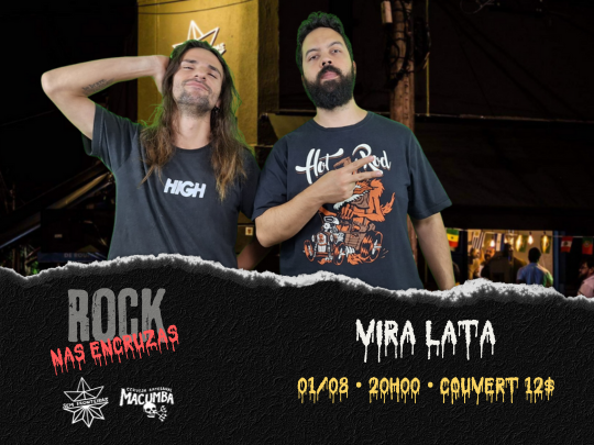 Rock nas encruzas com Vira Lata.