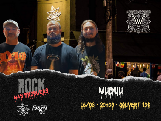 ROCK NAS ENCRUZAS COM VUDUU TRIO