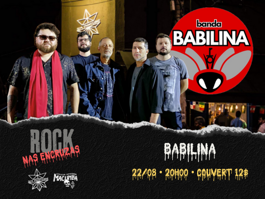 ROCK NAS ENCRUZAS COM BABILINA.