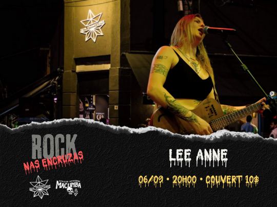ROCK NAS ENCRUZAS COM LEE ANNE.