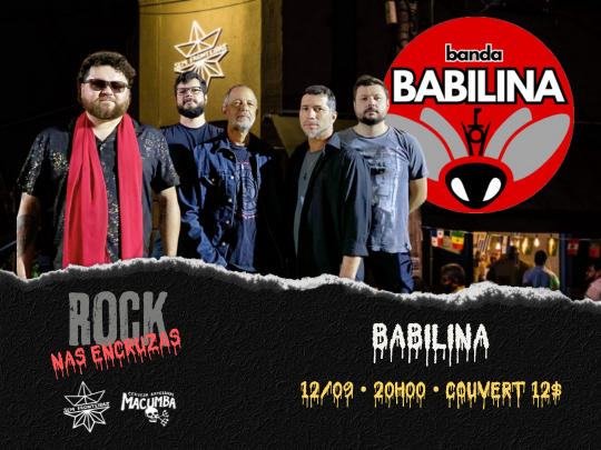 ROCK NAS ENCRUZAS COM BABILINA.