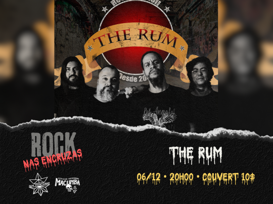 Rock nas encruzas com The Rum.