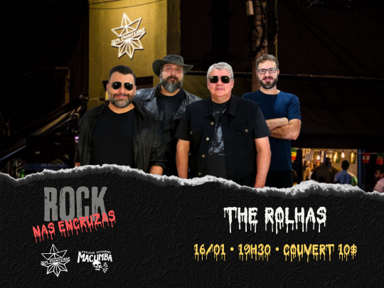Rock nas encruzas com The Rolhas.