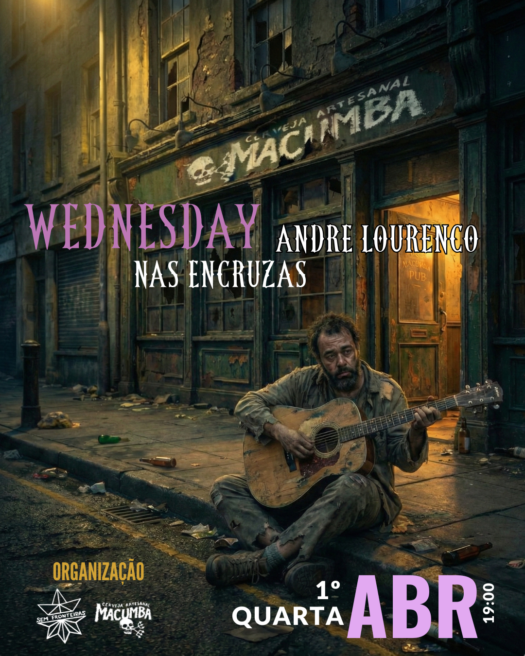 WEDNESDAY NAS ENCRUZAS