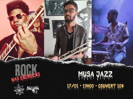 ROCK NAS ENCRUZAS COM MUSA JAZZ.