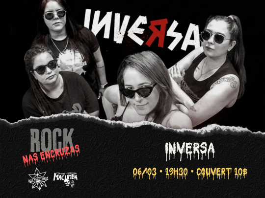 ROCK NAS ENCRUZAS COM INVERSA.