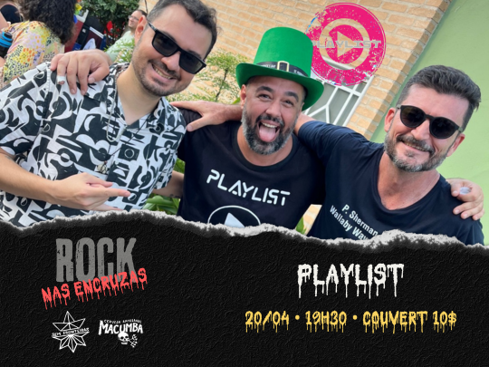 ROCK NAS ENCRUZAS COM PLAYLIST.