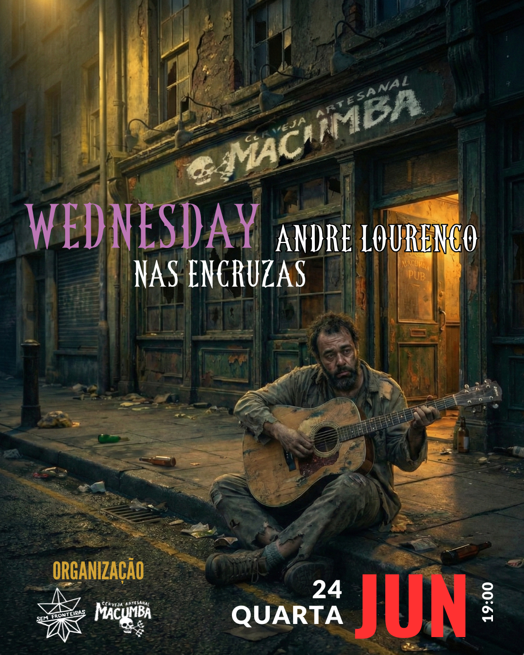 WEDNESDAY NAS ENCRUZAS